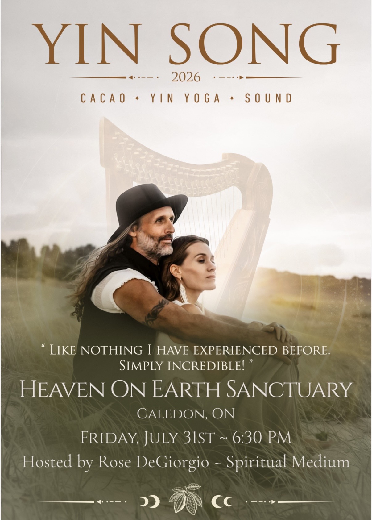 Ying Song July 31st 6:30-8:30pm
