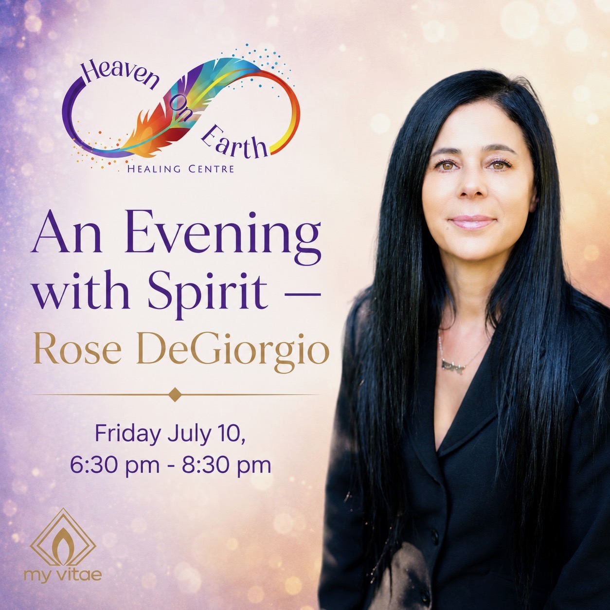 Evening with Spirit - My Vitae - July 10-2026
